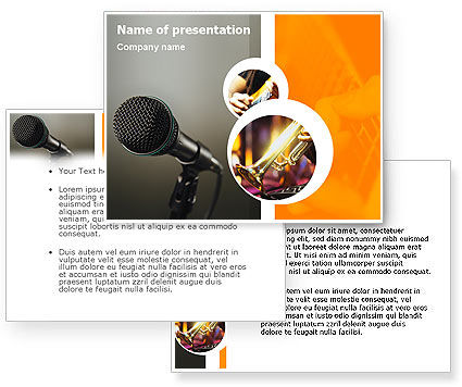 powerpoint themes music. Music Concert PowerPoint