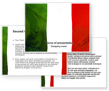 italian flag. Italian Flag PowerPoint