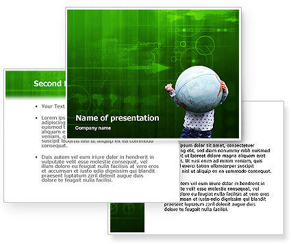 powerpoint templates for kids. Kids and World PowerPoint