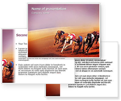 powerpoint templates free medical. Greyhound Powerpoint Template