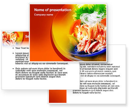 powerpoint templates food. Food PowerPoint Template,