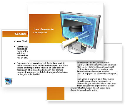 powerpoint templates education. Distance Education PowerPoint