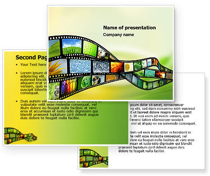 Powerpoint Backgrounds For Science. Films PowerPoint Templates