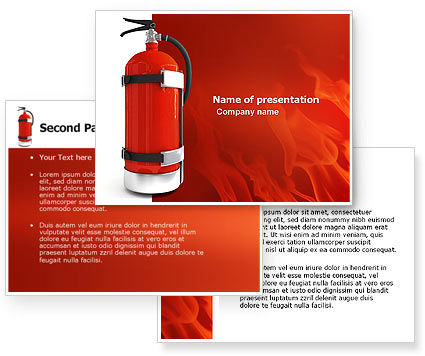 Fire Safety  on Pictures Of Fire Safety Powerpoint Templates