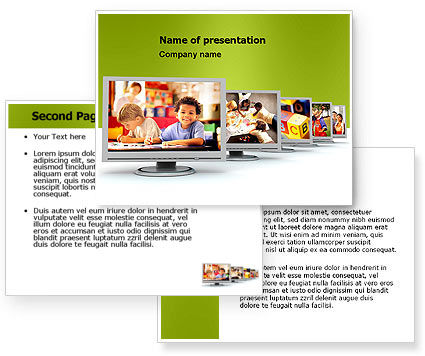 powerpoint templates for kids. Kids Computer PowerPoint