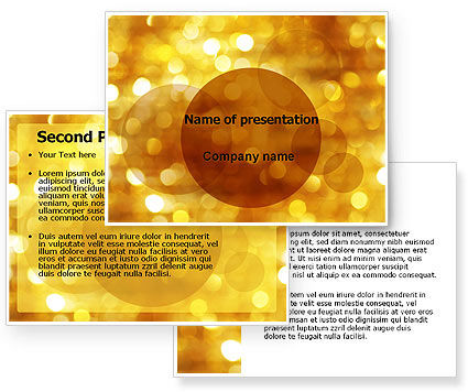 yellow background powerpoint. Yellow PowerPoint Template