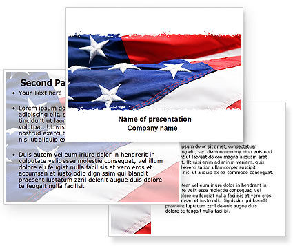 american flag background powerpoint. American Flag PowerPoint