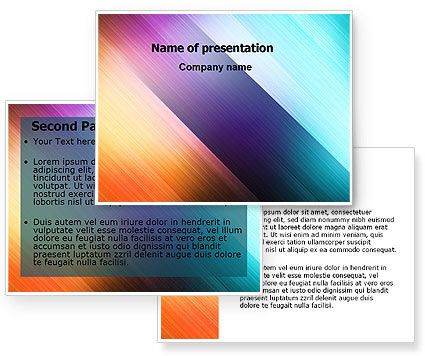 abstract powerpoint templates free. Abstract Rainbow PowerPoint