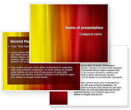 yellow background powerpoint. Red and Yellow PowerPoint