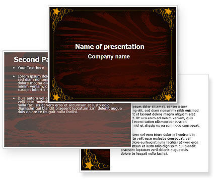 powerpoint presentation themes. Wooden Theme PowerPoint
