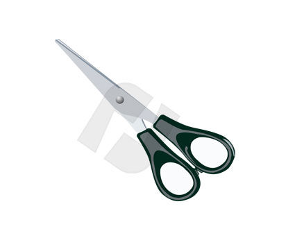 clip art scissor. Steel Scissors Clipart #00200