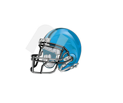 Football Helmet Clipart #00310